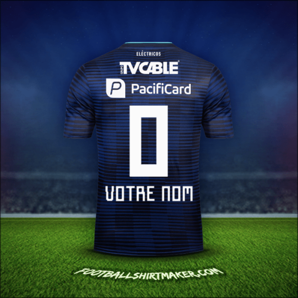 Maillot Emelec 2018 Extérieur -  votre nom - 0