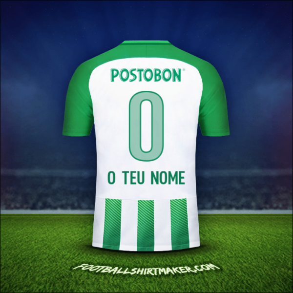 Camisola Atletico Nacional 2018 -  o teu nome - 0