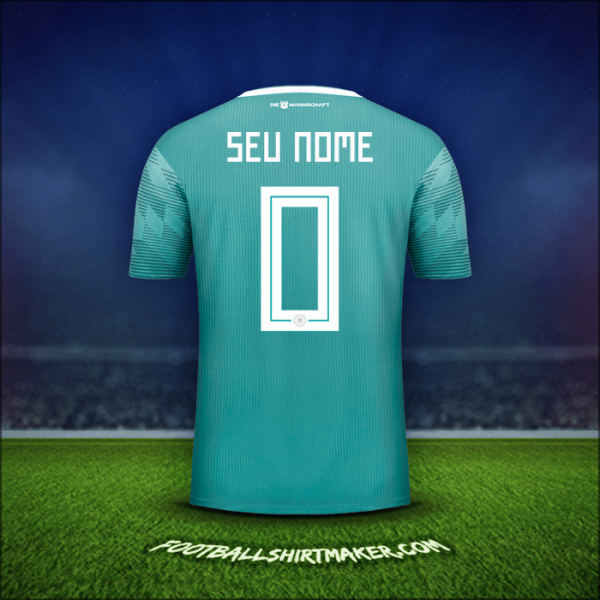 Camisa Alemanha 2018 Alternativa -  seu nome - 0