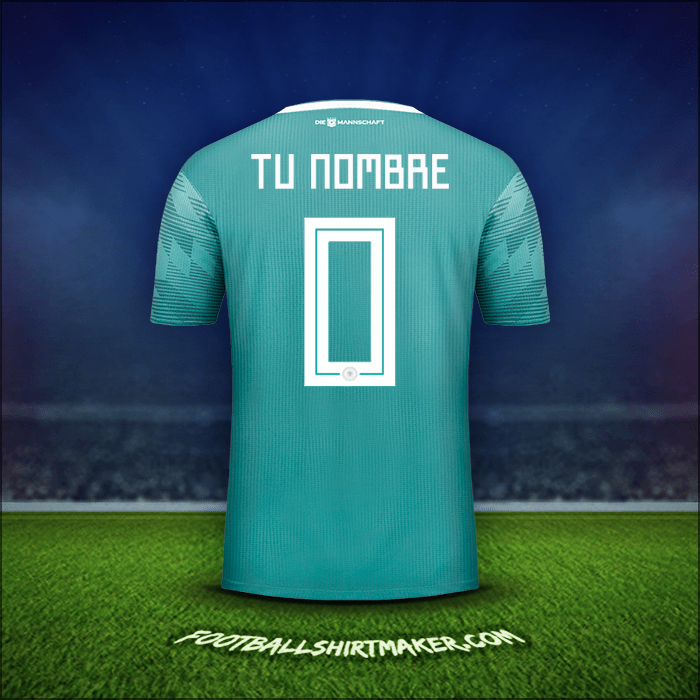 Jersey Alemania 2018 Visita -  tu nombre - 0