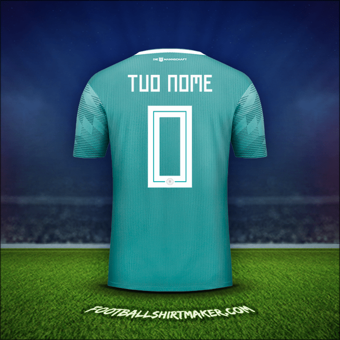 Maglia Germania 2018 Seconda -  tuo nome - 0