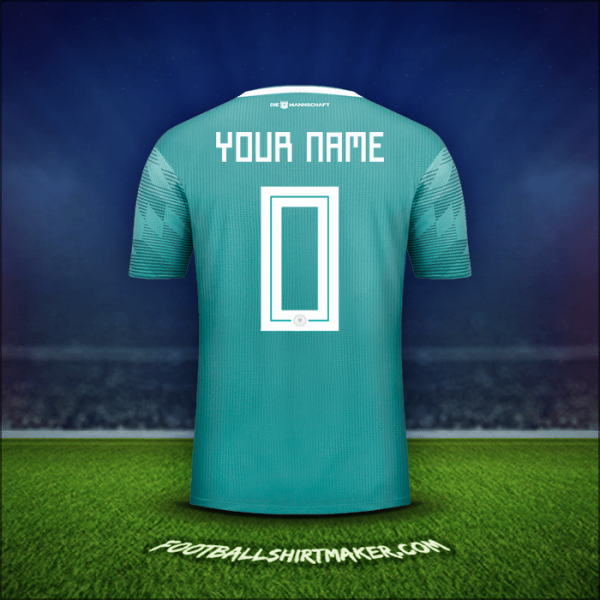 Shirt Germany 2018 Away -  your name - 0