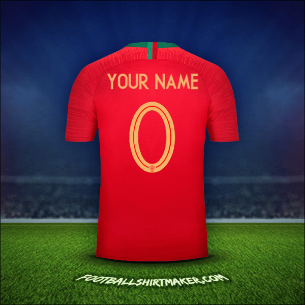Jersey Portugal 2018 -  your name - 0
