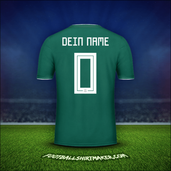 Trikot Mexiko 2018 -  dein name - 0