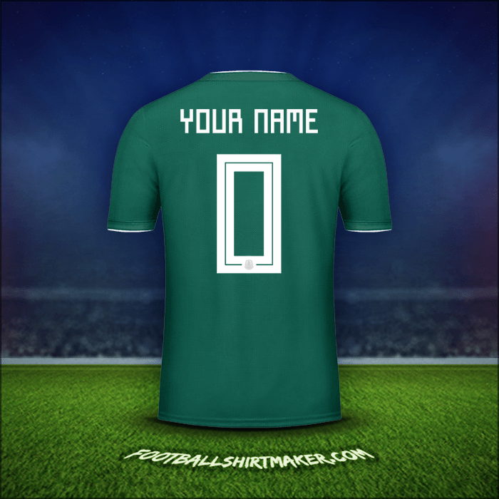 Jersey Mexico 2018 -  your name - 0