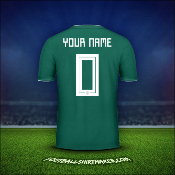 Jersey Mexico 2018 -  your name - 0