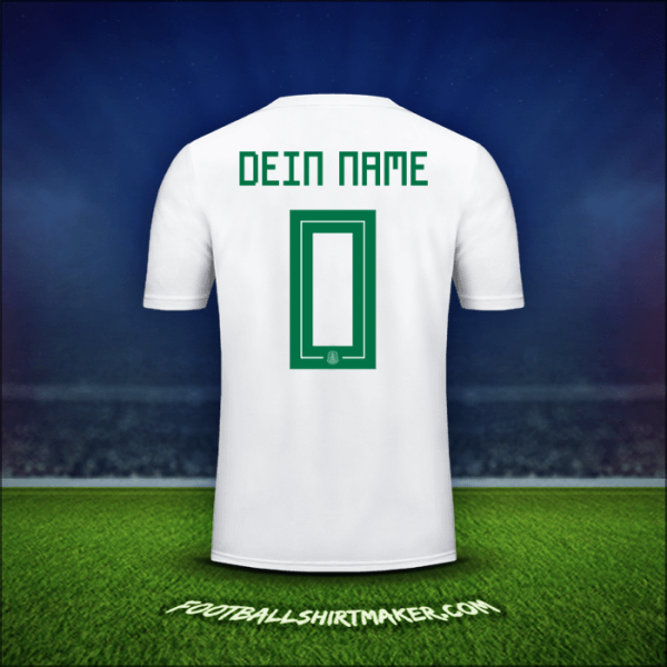 Trikot Mexiko 2018 Auswärts -  dein name - 0
