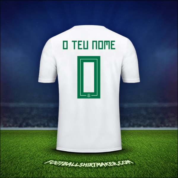Camisola México 2018 Alternativa -  o teu nome - 0