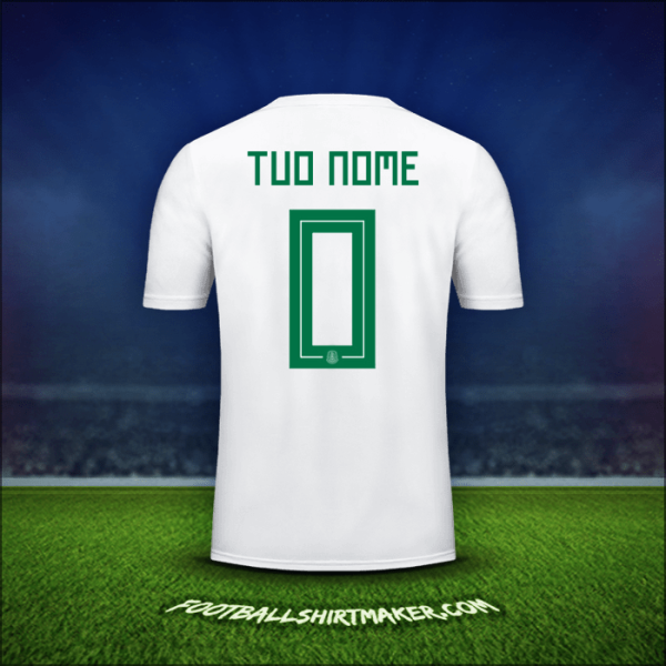 Maglia Messico 2018 Seconda -  tuo nome - 0