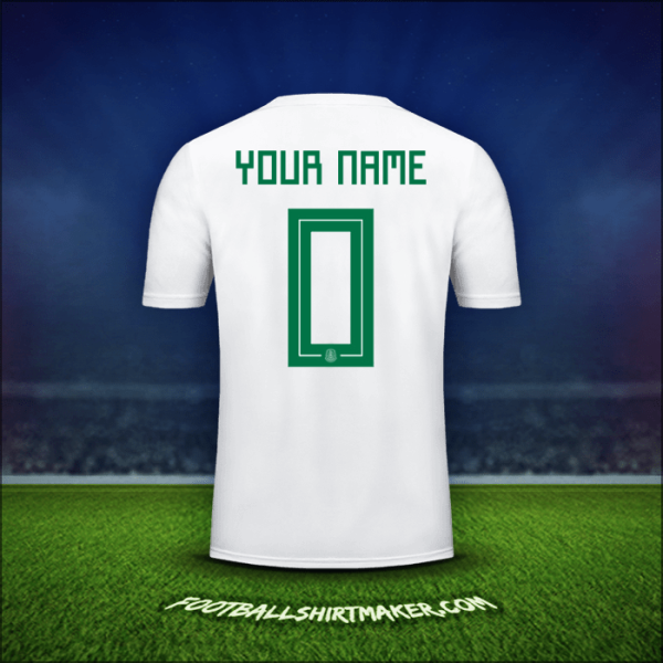 Shirt Mexico 2018 Away -  your name - 0
