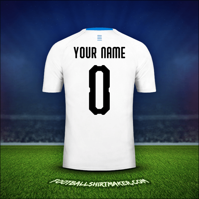Shirt Uruguay 2018 Away -  your name - 0