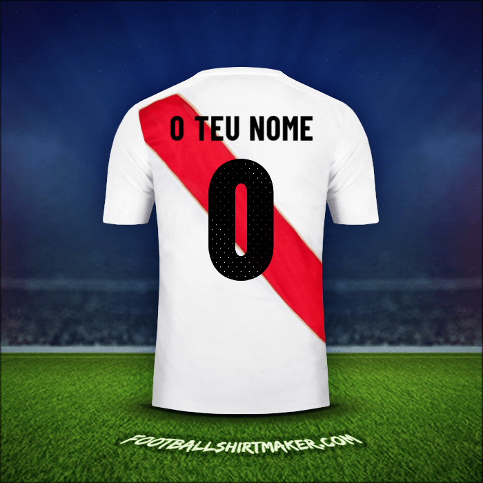 Camisola Peru 2018 -  o teu nome - 0