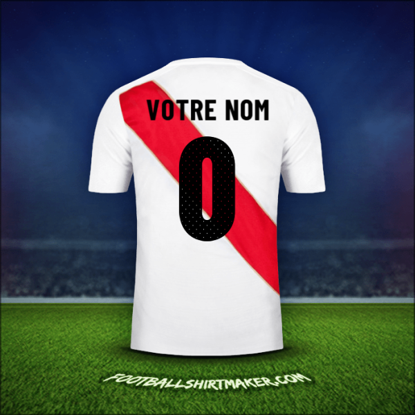 Maillot Pérou 2018 -  votre nom - 0