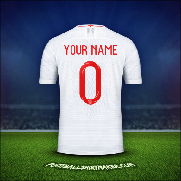Shirt England 2018 -  your name - 0