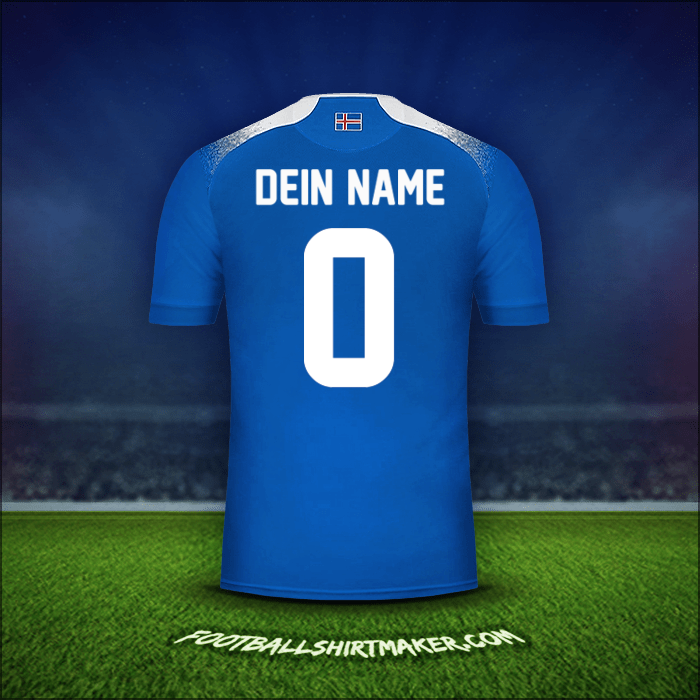 Trikot Island 2018 -  dein name - 0
