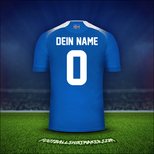 Trikot Island 2018 -  dein name - 0