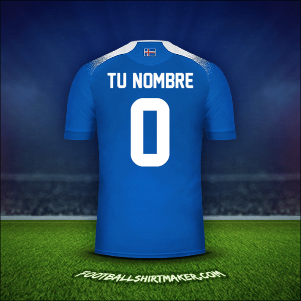 Camiseta Islandia 2018 -  tu nombre - 0