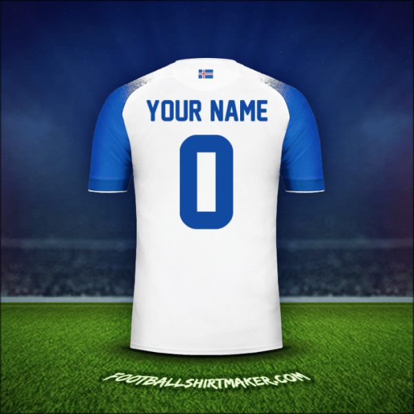 Shirt Iceland 2018 Away -  your name - 0