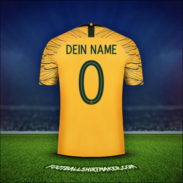 Trikot Australien 2018 -  dein name - 0