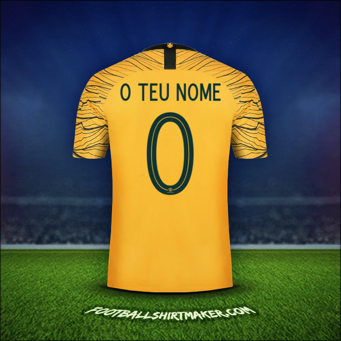 Camisola Austrália 2018 -  o teu nome - 0