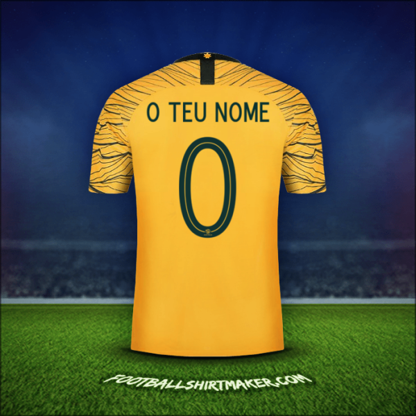 Camisola Austrália 2018 -  o teu nome - 0