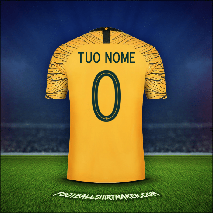Maglia Australia 2018 -  tuo nome - 0