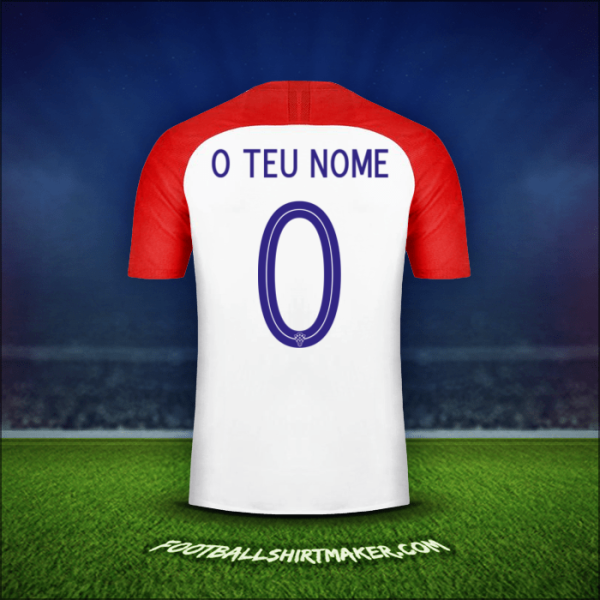 Camisola Croácia 2018 -  o teu nome - 0