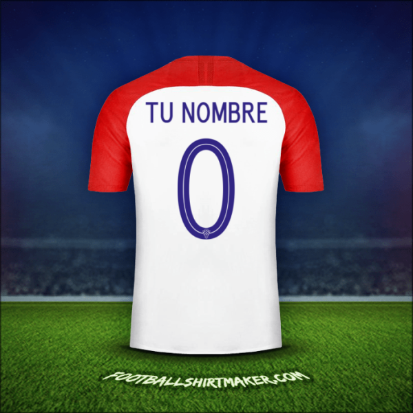Camiseta Croacia 2018 -  tu nombre - 0