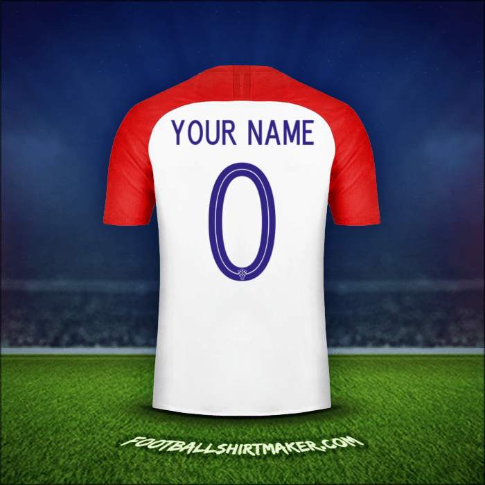 Shirt Croatia 2018 -  your name - 0