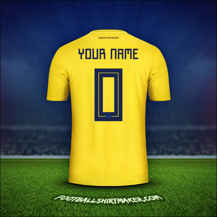 Jersey Colombia 2018 -  your name - 0