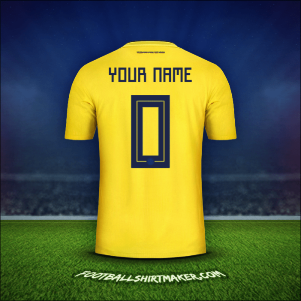 Jersey Colombia 2018 -  your name - 0