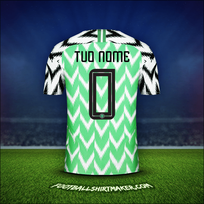 Maglia Nigeria 2018 -  tuo nome - 0