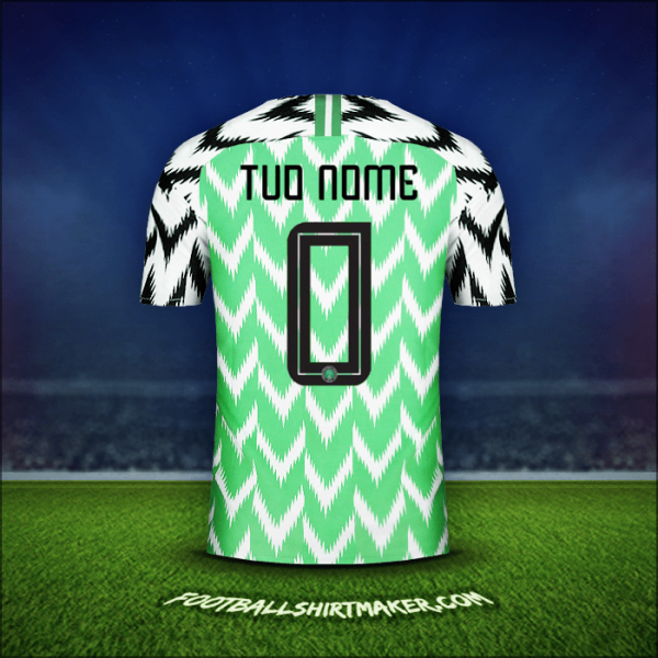 Maglia Nigeria 2018 -  tuo nome - 0