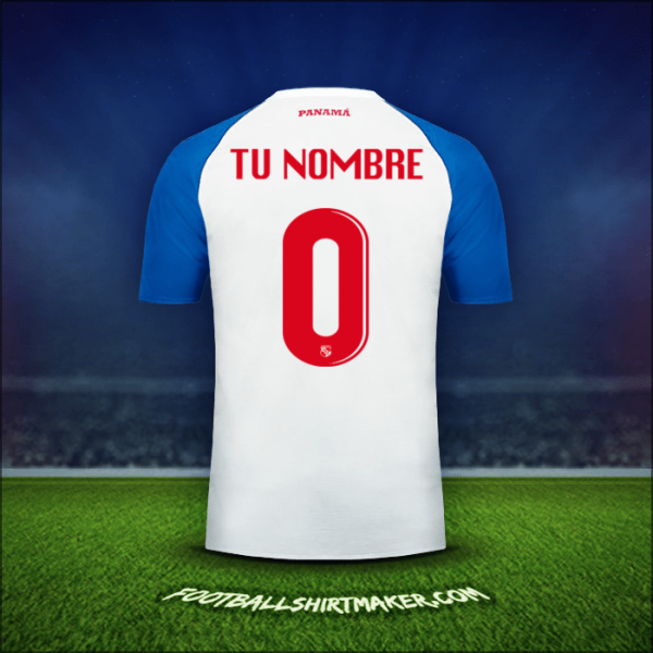 Camiseta Panama 2018 Visita -  tu nombre - 0