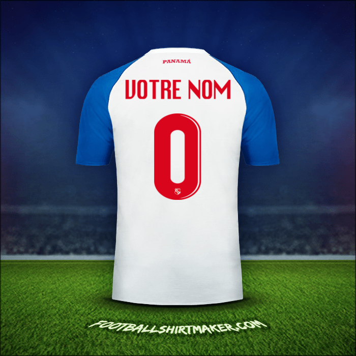 Maillot Panama 2018 Extérieur -  votre nom - 0