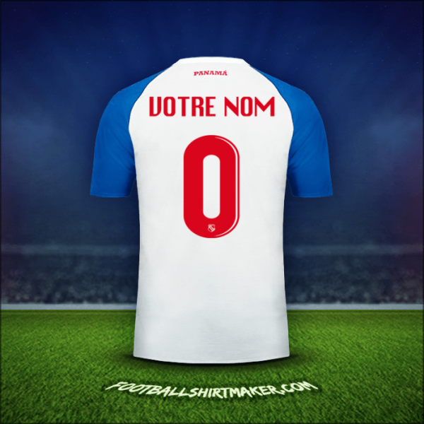 Maillot Panama 2018 Extérieur -  votre nom - 0
