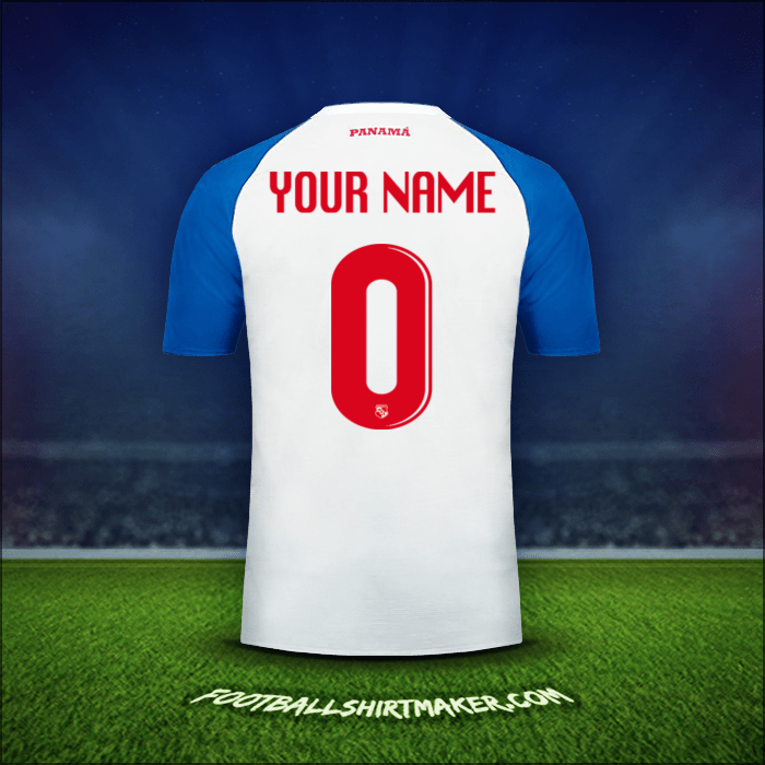 Shirt Panama 2018 Away -  your name - 0