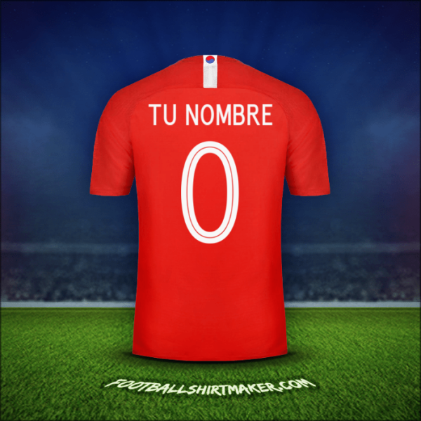 Camiseta Corea del Sur 2018 -  tu nombre - 0