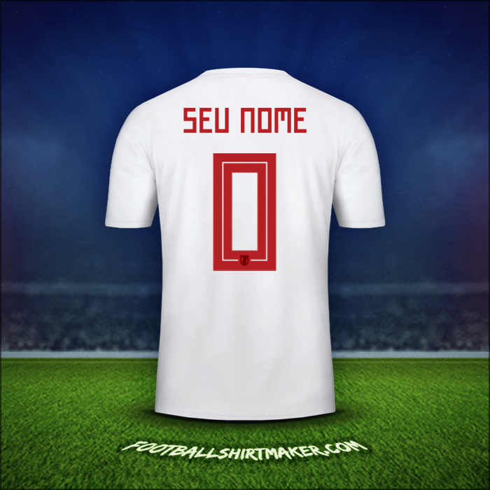 Camisa Japão 2018 Alternativa -  seu nome - 0