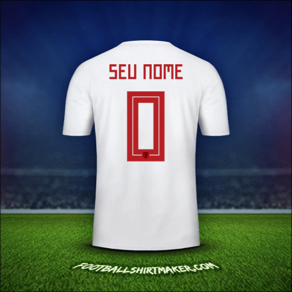 Camisa Japão 2018 Alternativa -  seu nome - 0