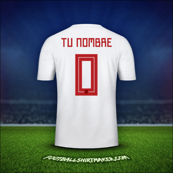 Jersey Japon 2018 Visita -  tu nombre - 0