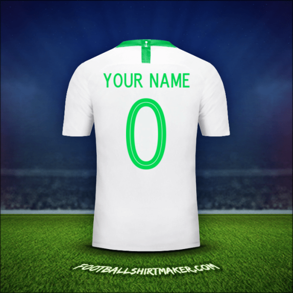 Jersey Saudi Arabia 2018 -  your name - 0