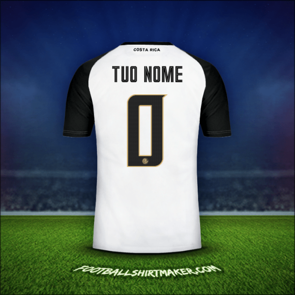 Maglia Costa Rica 2018 Seconda -  tuo nome - 0