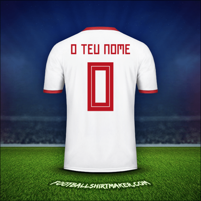 Camisola Irã 2018 -  o teu nome - 0