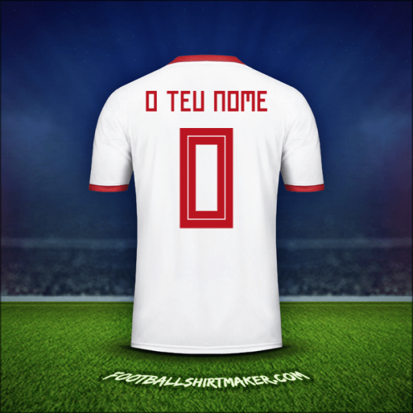 Camisola Irã 2018 -  o teu nome - 0