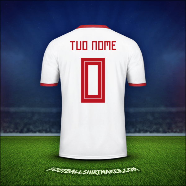 Maglia Iran 2018 -  tuo nome - 0