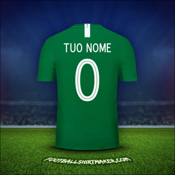 Maglia Arabia Saudita 2018 Seconda -  tuo nome - 0