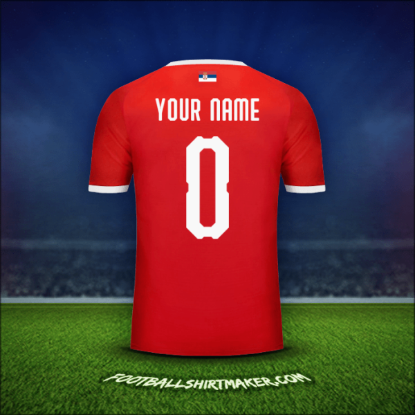 Shirt Serbia 2018 -  your name - 0