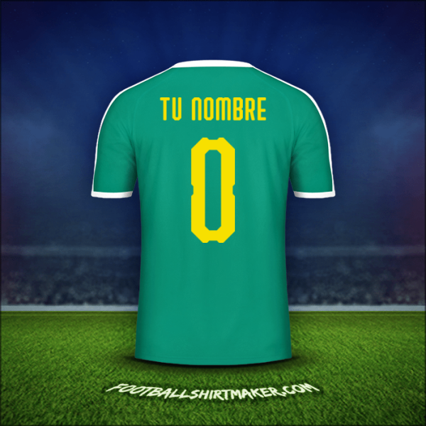 Camiseta Senegal 2018 Visita -  tu nombre - 0