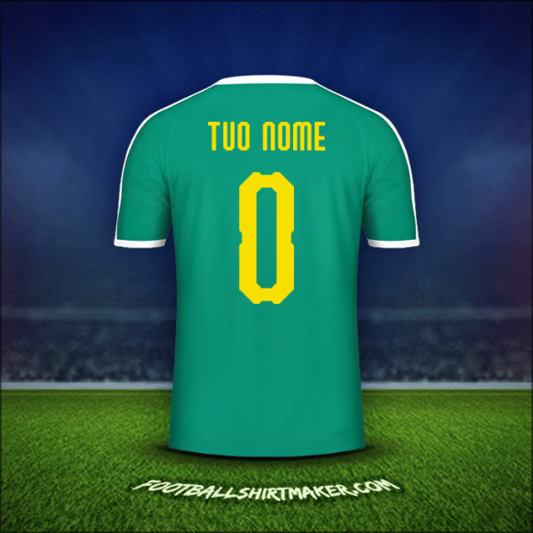 Maglia Senegal 2018 Seconda -  tuo nome - 0